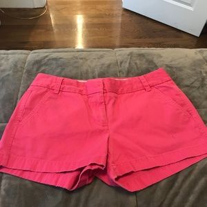 Hot pink JCrew shorts